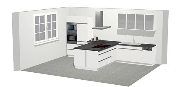 3D T-Keuken